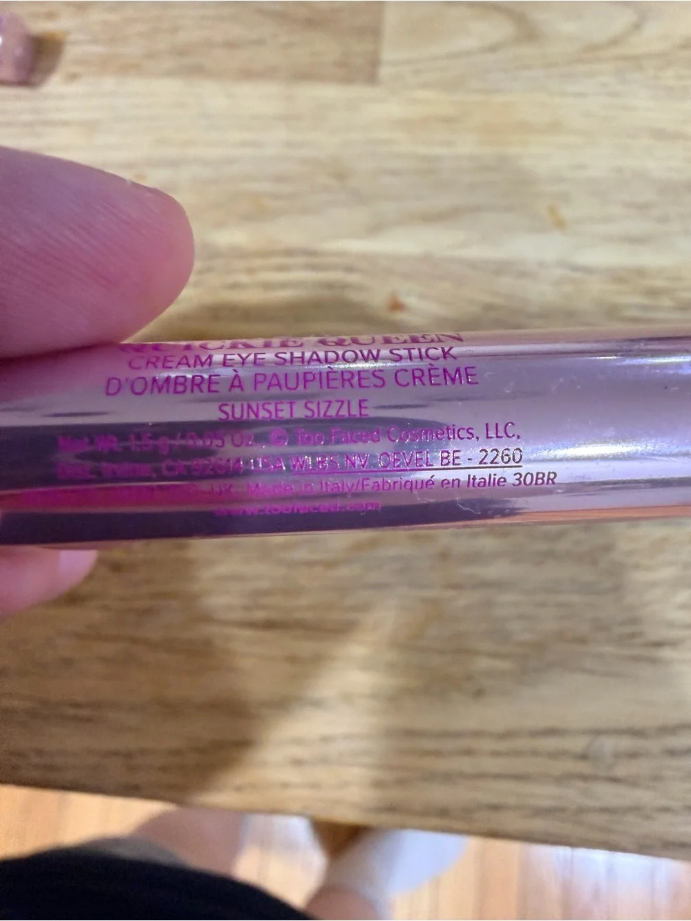 Too Faced Quickie Queen Cream Eye Shadow Sticks - New Without Box